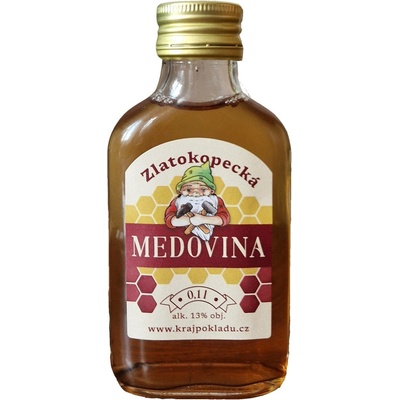 MILERSKI OUTLET Medovina original Zlatokopecká 100 ml