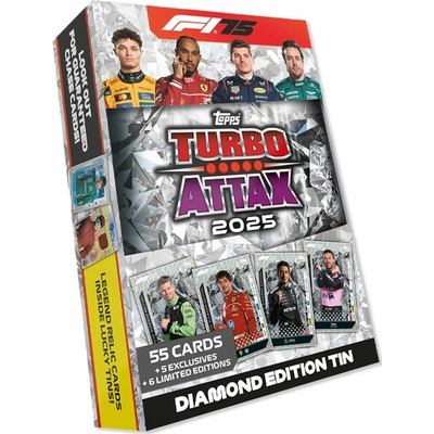 Topps Formula 1 2025 Turbo Attax Diamond Edition Tin