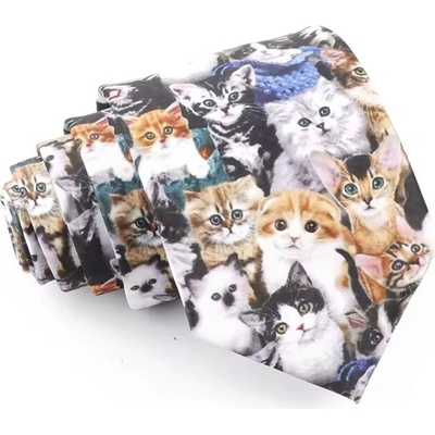 Decofashion Kravata s koťaty