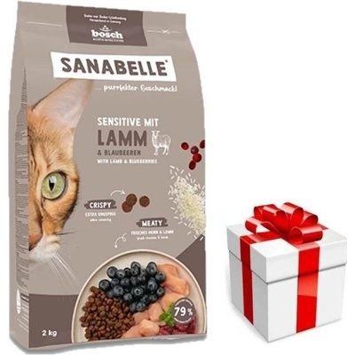 BOSCH Sanabelle Life Sensitive with lamb & blueberries suché 8 kg