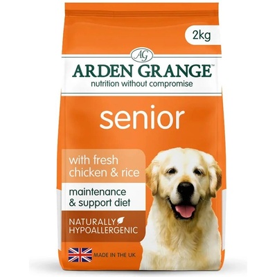 Arden Grange АРДЕН ГРЕЙНДЖ Сениор с прясно пиле и ориз 2 кг