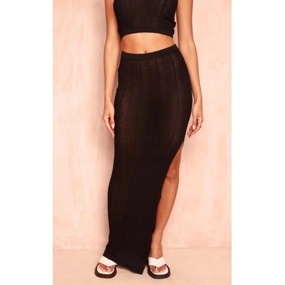 Prettylittlething puzdrová maxi sukňa