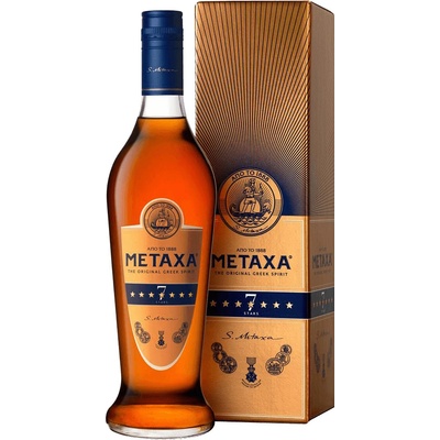 Metaxa 7* 40% 0,7 l (čistá fľaša)