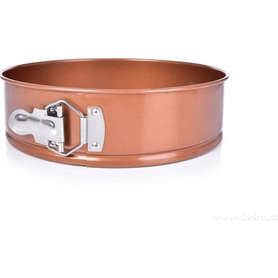 BIOPAN GOLD Tortová rozkladacia forma 24cm guľatá výška 6,5 ​​cm