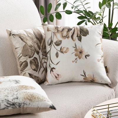 Eurofirany Moderná s jemnou potlačou Bavlnený satén 40 x 40 cm