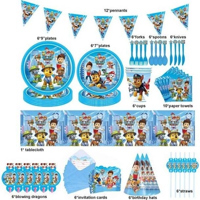 Cakesicq Obrus na párty paw patroll 180x108 cm