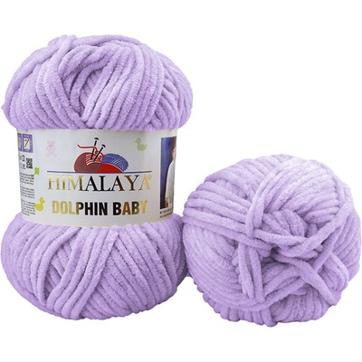 Himalaya příze Dolphin Baby 80392 světle fialová
