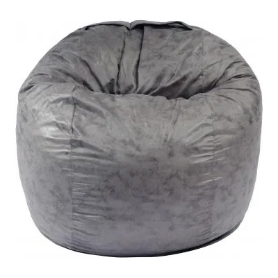 PUFRELAX Пуф, Барбарон, 600л. , King Size - Smoke Grey, Перящ се калъф, Трансформира се в легло, Пълнеж с микс от мемори пяна и дунапрен, Гама Premium (PUF-M-K-PT-MNGRE)