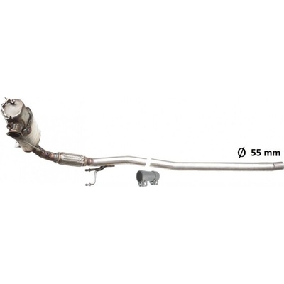 JMJ 1196DPF filtr výfuku ŠKODA Yeti 1 (09-17) 2.0 TDi 4x4
