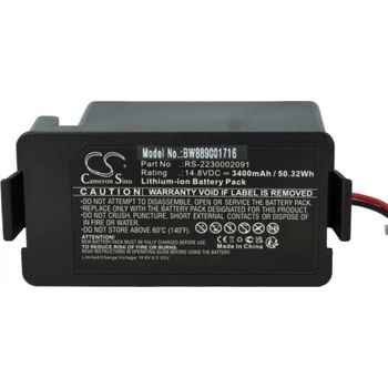 Image 1 of VHBW Батерия за Rowenta RR7774 / RR7755, 3400 mAh (889002740)