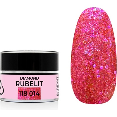 Expa nails expanails uv led gel diamond rubelit 5 g