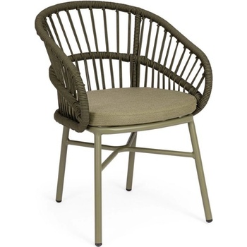 Bizzotto Odivelas ЗЕЛЕН СТОЛ С ПОДЛАКЪТНИЦИ И ВЪЗГЛАВНИЦА (0665521)