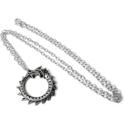 Alchemy gothic колие ALCHEMY GOTHIC - Mini Jormangund - Pewter - P918
