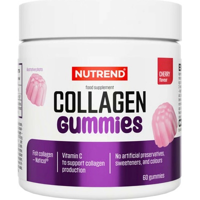 Nutrend Collagen Gummies 60 gummies čerešňa