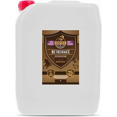 TOPVET Detoxikace sirup pre kone 5 l