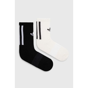 adidas Originals Чорапи с кашмир adidas Originals (2 броя) 2-pack Trefoil Premium Crew 2 - pack в бяло IR5731 (IR5731)