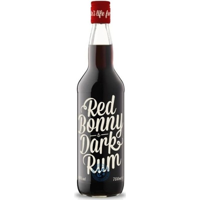 Red Bonny Dark Rum Tmavý rum 40% 0,7 l (čistá fľaša)
