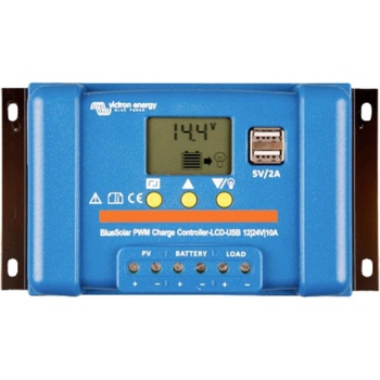 Victron Energy solárny regulátor PWM LCD & USB 20A