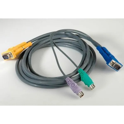 Roline Cable KVM 1xHD15M/M, 2xPS2M/M, 3m, Value 11.99. 5502 (11.99.5502)
