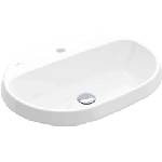 Villeroy & Boch Architectura - Вградена мивка, 60x45 см, без преливник, отвор за смесител, алпийско бяло 5A666101 (5A666101)