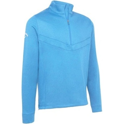 Callaway Waffle 1/4 zip modrá