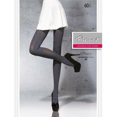 Fiore Brittany 60 DEN Vzor Se vzorem G5645 Kouřová smoky