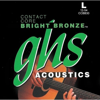 GHS Contact Core Bright Bronze Струни за акустична китара (GHS CC BB 30 L)