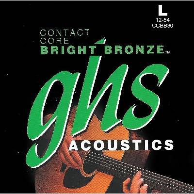 GHS Contact Core Bright Bronze Струни за акустична китара (GHS CC BB 30 L)