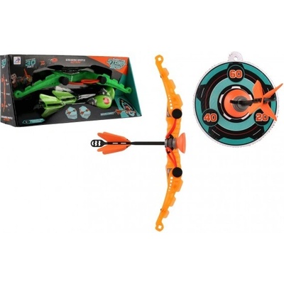 Teddies Luk 27cm + 2 šípy plast 2 farby