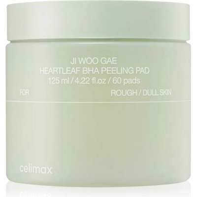 Celimax Ji Woo Gae One Step Mild Cleansing Pad възглавнички за сваляне на грим с подхранващ ефект 60 бр