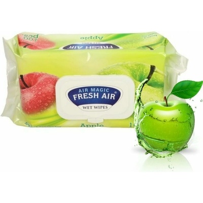Fresh Air vlhčené ubrousky Jablko100 ks