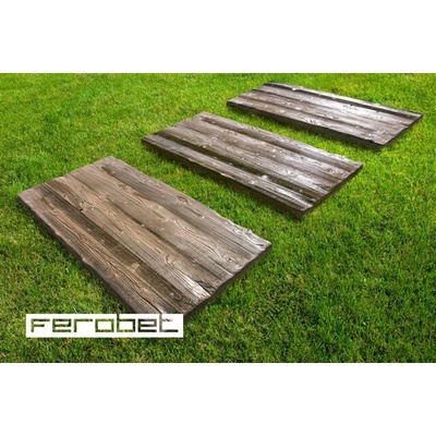 FEROBET Staré Dřevo Dlažba MAXIFOŠNA 200*40 - 200*40*7cm Natur reliéfní