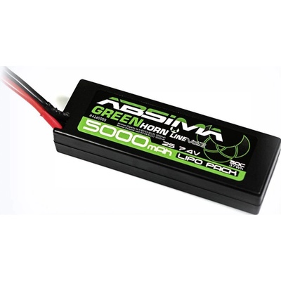 Absima LiPo akumulátor Greenhorn / 50C konektor T-Dean 7.4 V 5000 mAh