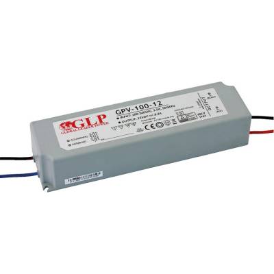 Wireli Zdroj napätia 12V 100W 8,3A IP67 GLP typ GPV-100-12