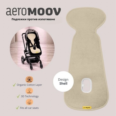AeroSleep & AeroMoov Aeromoov Air Layer - Подложка против изпотяване за количка Група B - Shell (AL-B-SH)