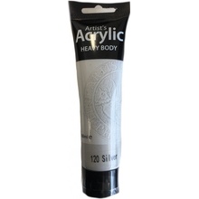 Phoenix Akrylové farby, 75ml/100ml 120 Silver