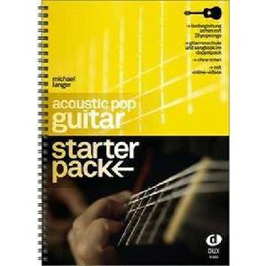 Acoustic Pop Guitar Starter Pack | Michael Langer (ISBN: 9783868493313)