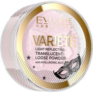 Eveline Cosmetics Variété прозрачна насипна пудра с апликатор 6 гр