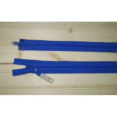 Kostenný zips modrá sky 3mm deliteľný obojsmerný 45cm