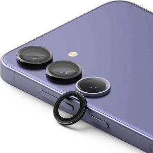 Ringke Протектор за Камерата на Samsung S24 Plus, Ringke Cam Lens Frame Glass 2бр. , Черен (8809961783494)