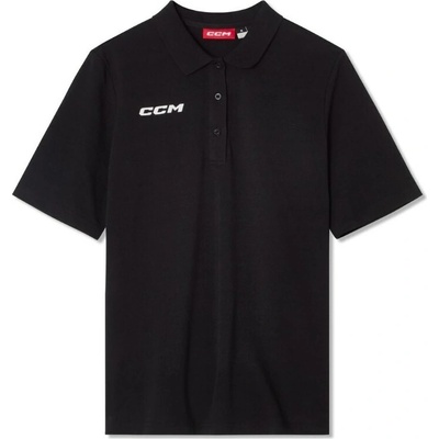 CCM Tričko CCM Team Premium Polo SR