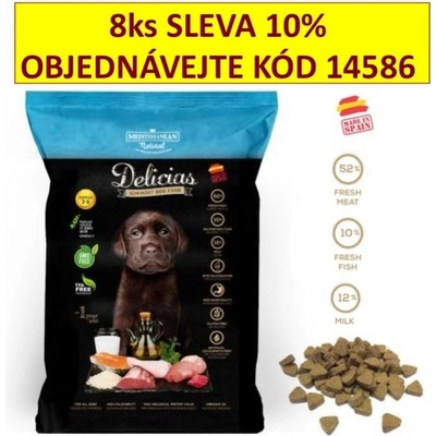 Delicias Puppy Semi Moist Soft 0,8 kg