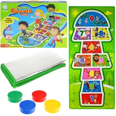 Hra ve velkých třídách Podložka pro zábavu při skákání 200 x 90 cm