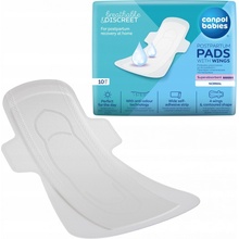 Canpol babies Postpartum Pads With Wings pôrodnícke vložky na deň 10 ks