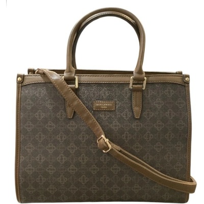 David Jones dámská elegantní kabelka do ruky CM7154 d.brown hnědá