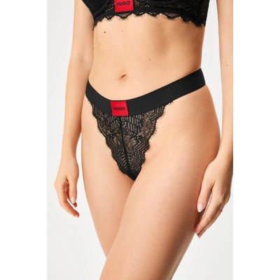 HUGO BOSS Tangá HUGO Red Label Lace čierna