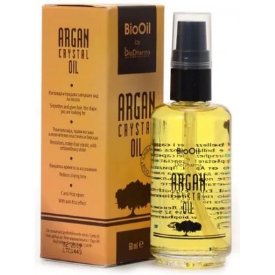 BioPharma Argan Crystal Oil Флуид за коса с биологично чисто олио от арган