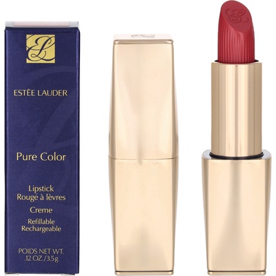 Estée Lauder Pure Color Creme Lipstick krémový rúž Rebellious Rose 3,5 g