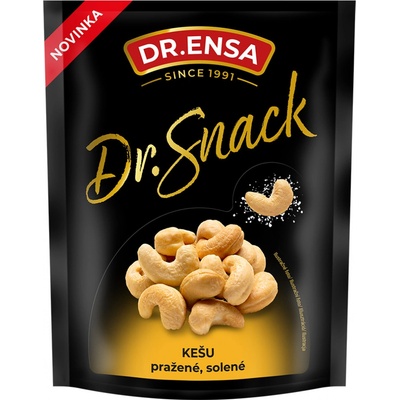 Dr.Snack Kešu pražené solené 9ks 150 g