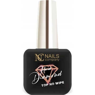 Vrchní hybridní lak bez výpotku pro nehty, bezbarvý, Nails Company Hard Diamond 11ml